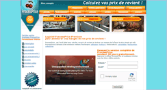 Desktop Screenshot of prix-de-revient.com